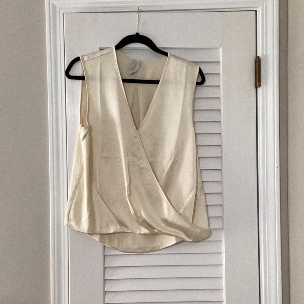 Cream top, great for work